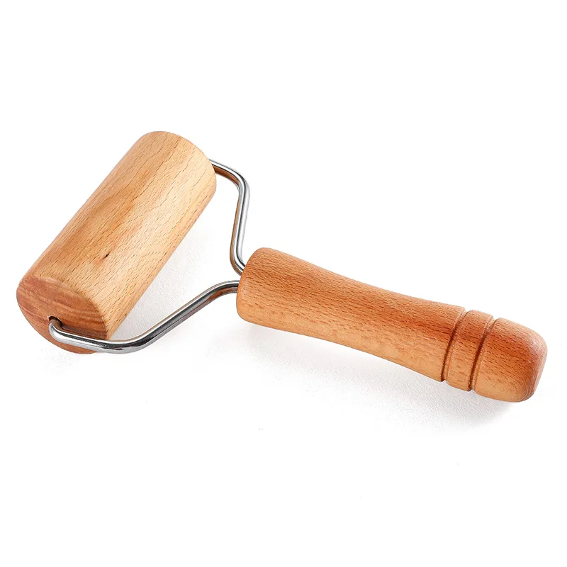 Wood Wooden Rolling Pin Fondant Cake Decorating Dough Roller Baking Tool &Handle Pasta, Bakery, Pizza Kitchen tool