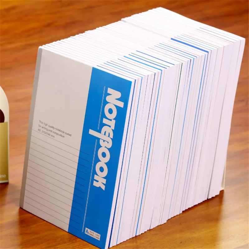 A5 office supplies notebook stationery a5 student book simple exercise book thick soft face copy notepad A5 office supplies notebook stationery a5 student book simple exercise book thick soft face copy notepad