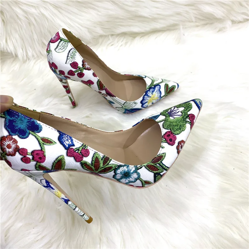 Buy flower print heels Store Black Friday