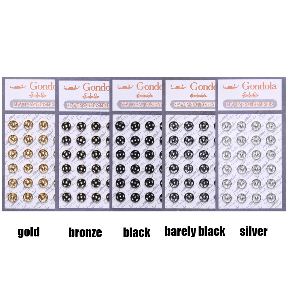 24Pcs Mini Button Buckle for 1/6 Doll DIY Doll Clothes Metal Buckle Invisible Snap Handmade Doll Clothing Sewing Accessories