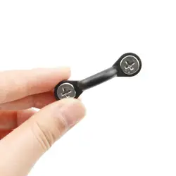 [ Hot Sale ] 10pcs kayaking small C-type buckle with screw Boat kayaking deck ring replacement parts Kit Nylon run shock cord