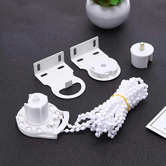 Függönyhenger Lánc Henger Árnyék Vak Gyöngyös Zsinór Tengelykapcsoló Fémmag Redőnyök Csatlakozók 1 Csatlakozó Készlet - Image 2