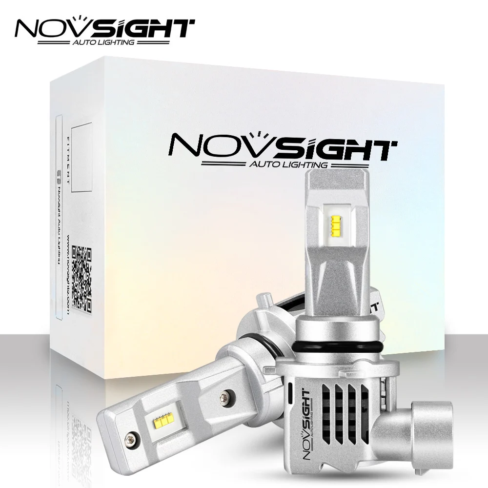 Novsight H7 H4 H3 H1 Светодиодные Автомобильные фары 6000K 10000лм пара автомобильных фар H11 9005 9006 HB2 Hi/lo луч авто фары лампы