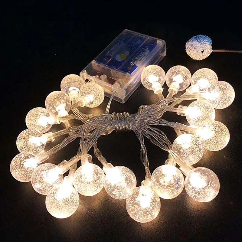 Guirlande lumineuse cocooning gypsophile