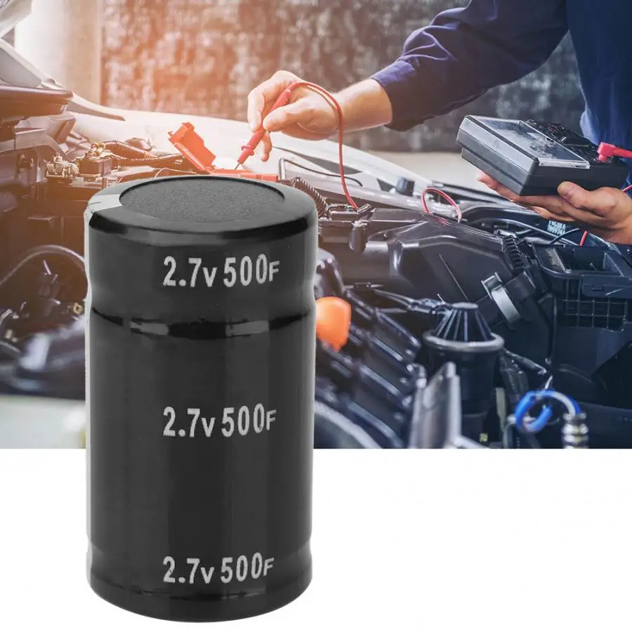 6 шт супер фарад конденсатор 2,7 V 500F 10 миллиом ESR автомобильный конденсатор 35x60 мм