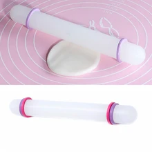 23 см пластик белый антипригарное скольжение помадка Скалка торт тесто ролик украшения инструменты для торта кухня Скалка