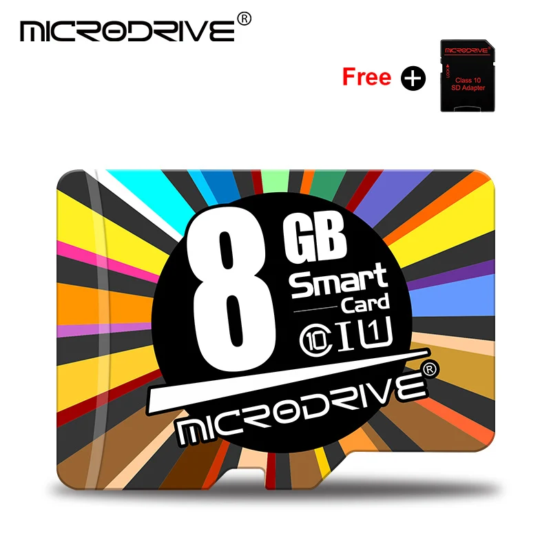 8 Гб Высокоскоростная карта micro sd 8G 16GB 32GB 64GB 128GB класс 10 usb флеш-накопитель карта памяти Microsd sd карта для смартфона адаптер - Емкость: 8 Гб