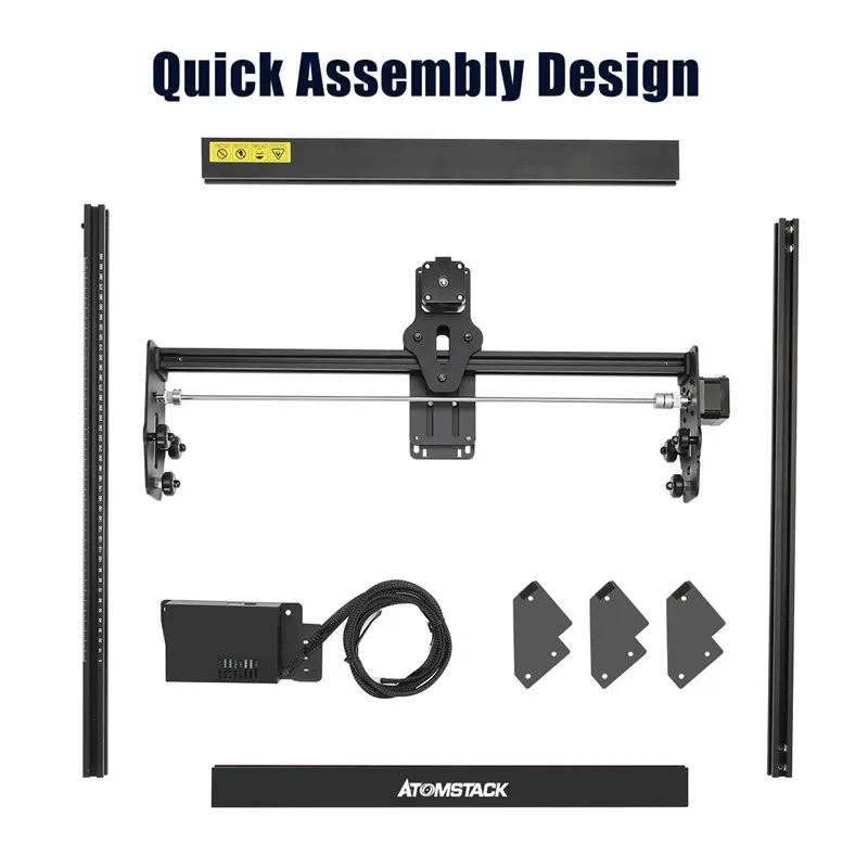 ATOMSTACK A5 20W Laser Engraver CNC 410*400mm Carving Area DIY Engraving Cutting Machine Upgraded Fixed-Focus Laser Wood Router creality 3d printer