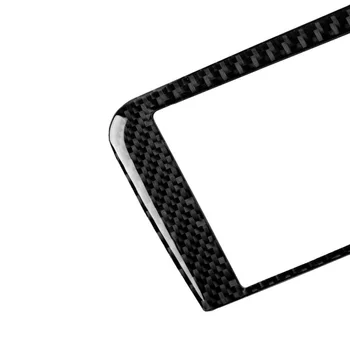 

Fits Well Console CD Panel Frame Carbon Fiber Cover For Mercedes Benz Durable