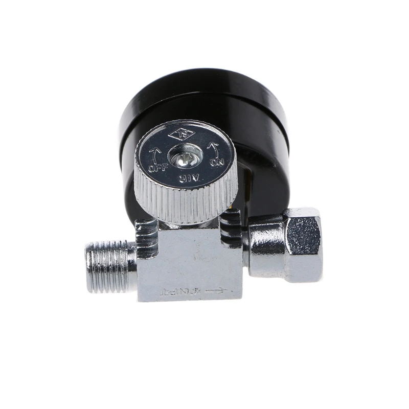 

New Dial 1/4" Pneumatic Air Control Compressor Pressure Gauge Regulator Valve