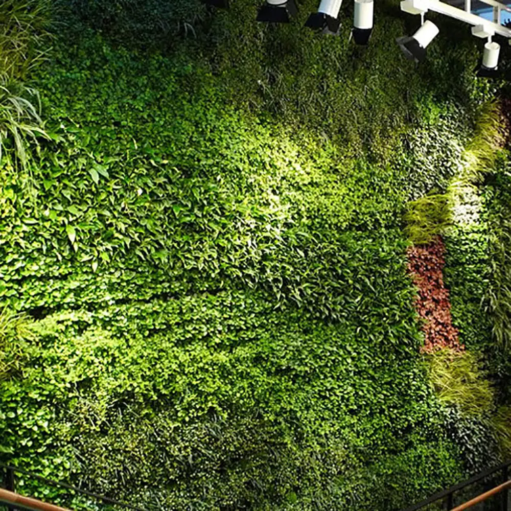 1 шт. квадратный симулятор мха для сада Моделирование растения газон зеленая трава Декорации для микро ландшафтного дизайна 40*40 см