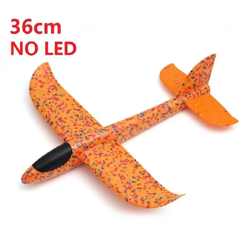 Hand throw airplane EPP Foam Outdoor Launch Glider Plane Kids Toys 48 cm Interesting Launch Throwing Inertial Model Gift toys foam plane foam aircraft