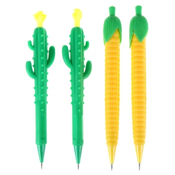 

1Pc 0.5/0.7mm silicone automatic mechanical pencil school office stationery