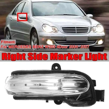 

Car Side Marker Light Door Wing Rearview Mirror Turn Signal Indicator Side Light Lamp for Mercedes for Benz W203 4Door 2004-2007