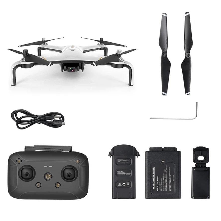 FN Дрон бесщеточный мотор Smart Pro RC gps Дрон 2 км Расстояние полета оптический поток 1 км FPV 2-осевой карданный Fpv камера Вертолет