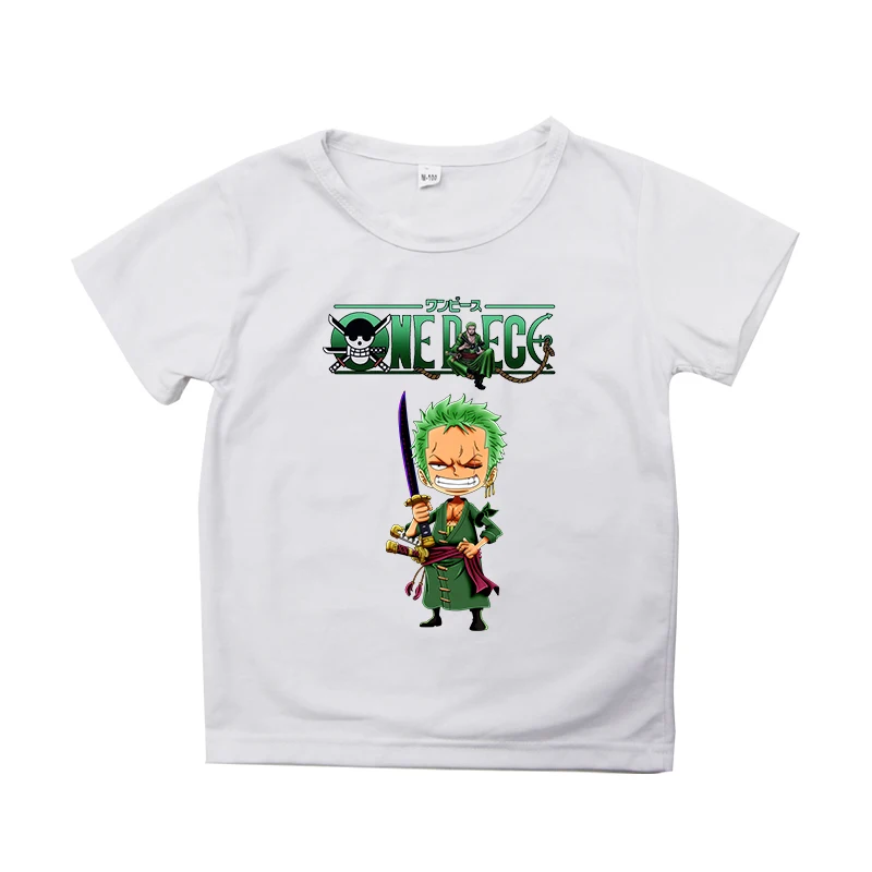 New One Piece Luffy Kids T Shirt 3D Cartoon Children Clothing Baby Boys Girls Casual T-shirt Summer Cool Short Sleeve Tee Tops