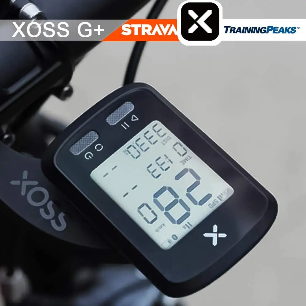 

XOSS Bicycle computer G+ Wireless GPS Speedometer Waterproof Road Bike MTB Bicycle Bluetooth ANT+ with Cadence Cycling Computer