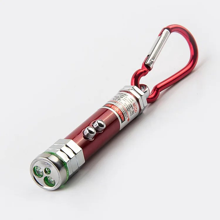 

Multi-functional Laser Mini Small Flashlight Laser + Strobe Ask for Help Signal Light-in-LED Lighting Portable