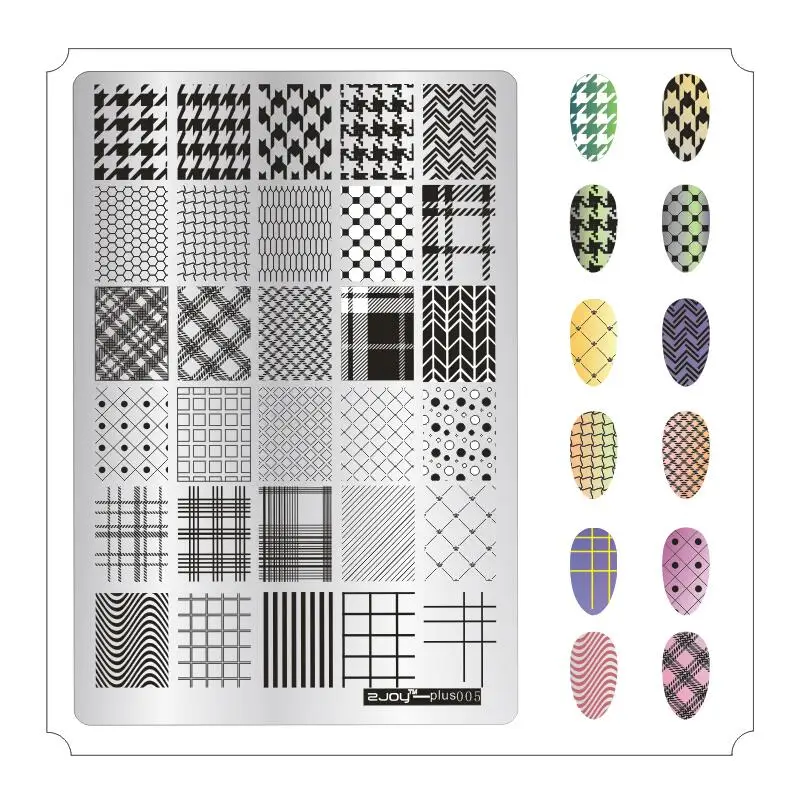 nail art stamping plates  template flowers image plate zjoys series nail printing tools 9.5*14cm 5