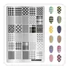 nail art stamping plates  template flowers image plate zjoys series nail printing tools 9.5*14cm 5