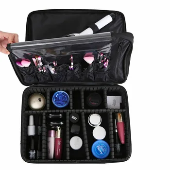 

New Makeup Bag Professional Cosmetic Bag Waterproof Women Makeup Case Make Up Organizer Large Capacity Storage Travel Pouch Bags