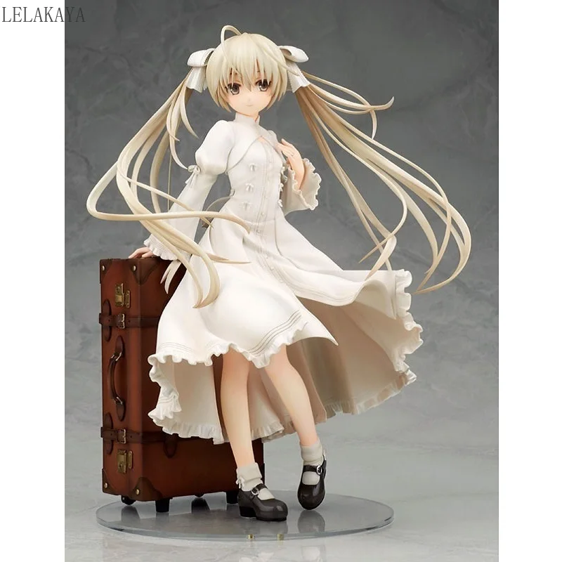 

Yosuga no Sora Anime Kasugano Sora With Suitcase Action Figure Dress Adult Collection Model 24cm Kasugano Sora Figure Toys Doll