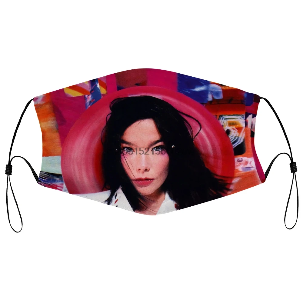 Dust mask with filter  Post Bjork Album 1995 Mouth Face Mask | Аксессуары для одежды