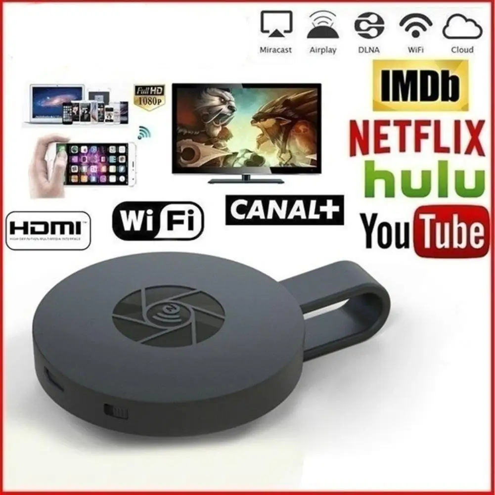 Дисплей приемник wifi HDMI Miracast ключ для iOS Android смартфонов беспроводной дисплей ключ wifi Портативный