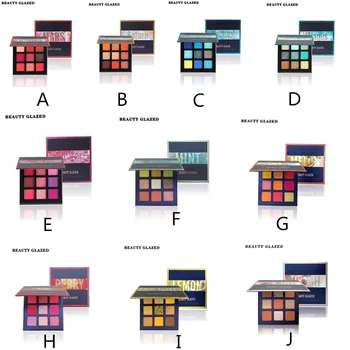 

9 color new eye shadows with more color eye shadow