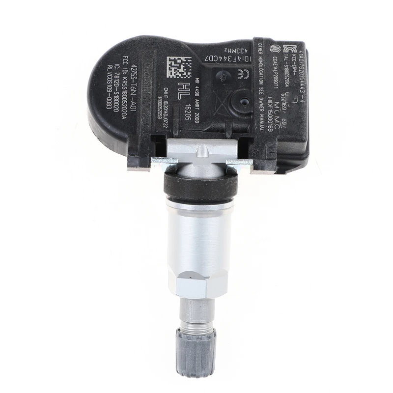 Автозапчасти 42753-T6N-A01 42753T6NA01 для Honda для Acura TLX TPMS датчик давления в шинах монитор 433 МГц