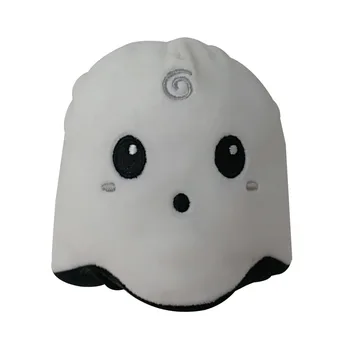 

Halloween Luminous Ghost Soft Pillow For Home Decoration Accessories Double-sided Expression Rotatable Plush Toy Halloween Gift