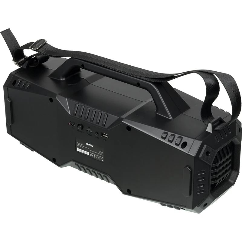Колонка порт. Sven PS-480 черный 24W 2.0 BT/USB 10м 2000mAh