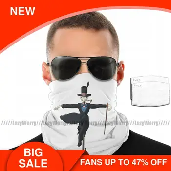 

Scarecrow Mouth Face Mask Turnip Head Facial Mask Kawai Lovely for Adult with 2 Filters Mask