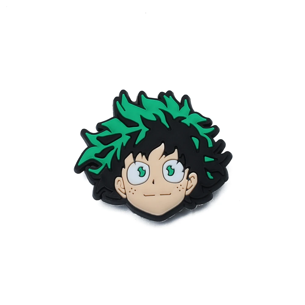 Hot Sales 1 Piece Anime My Hero Academia PVC Shoe Charms Cartoon Jibz for  Croc Charms Kids Shoe Buckle Back Buttons for Crocs - AliExpress