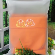 Пластиковые Матовые пакеты с логотипом на заказ, матовые мешки на молнии, матовые пластиковые пакеты на молнии