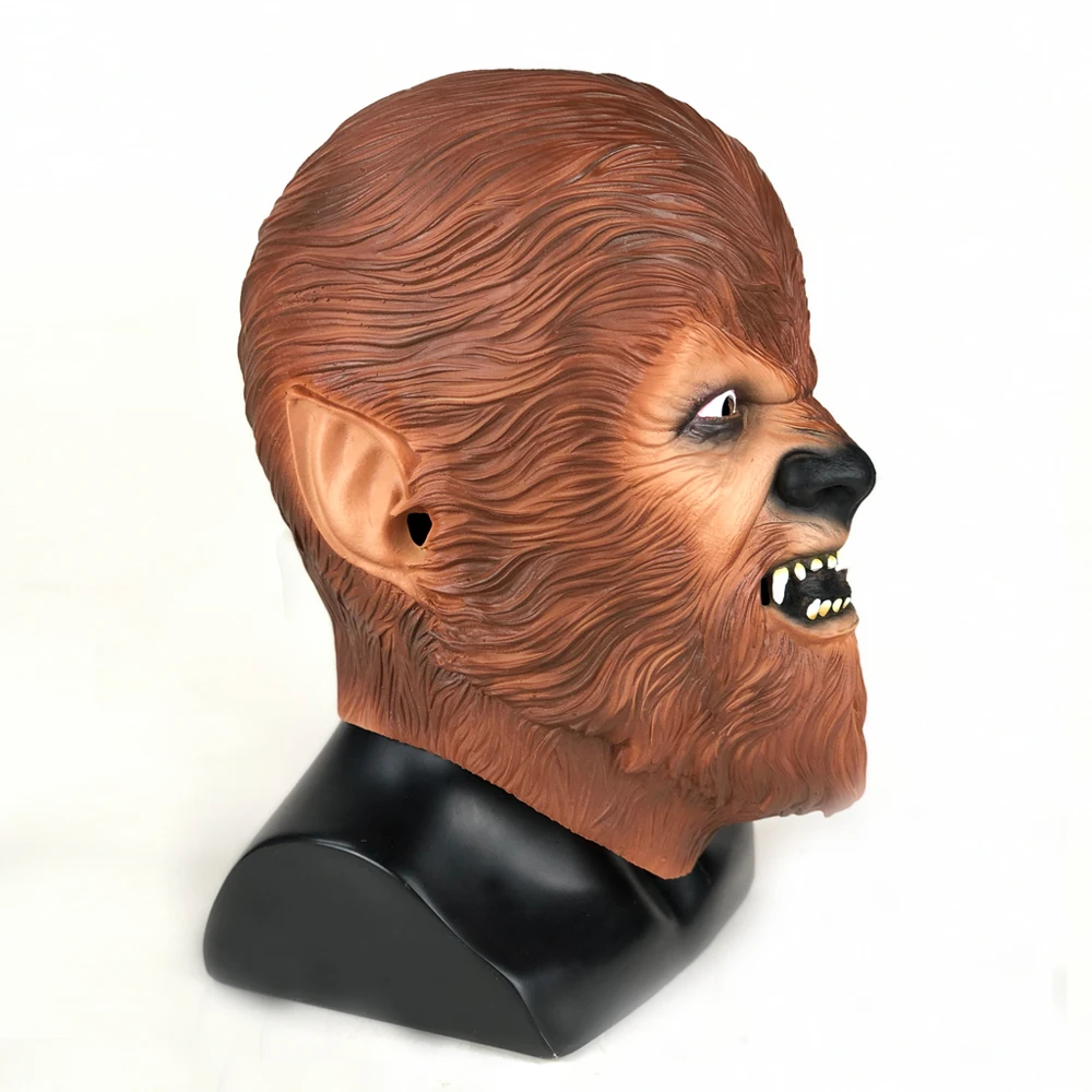 Chewbacca Mask Star War Cosplay Animal Orangutan Latex Masks Helmet Halloween Carnival Party Props