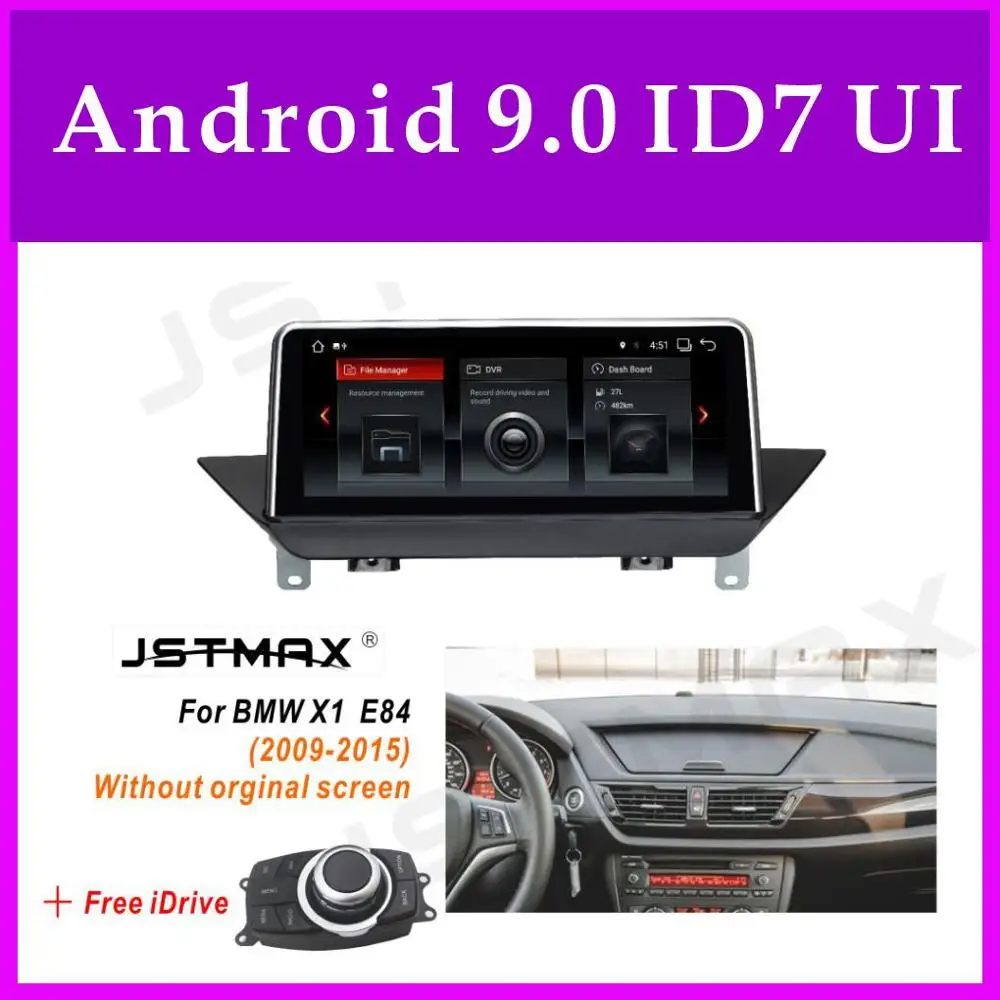 JSTMAX 10 25 &quotHD экран Android 9 0 для BMW X1 E84 2009 ~ 2015 iDrive автомобильный стерео аудио плеер GPS