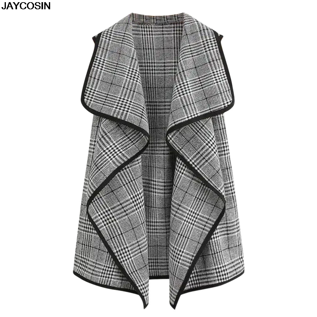 JAYCOSIN Han edition костюм женский жилет куртка на весну и осень черный красный кардиган