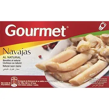 

Gourmet - Navajas - al natural - 63 g