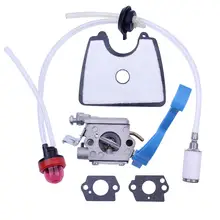 Carburetor w Air Fuel Filter Line Tune Up Kit For Husqvarna 125B 125BX 125BVX Leaf Blower Parts For Zama C1Q-W37 581798001