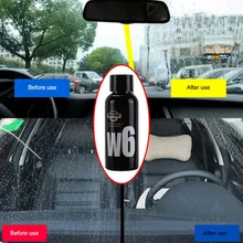 Уход за автомобилем и чистка W6 автомобильное стекло с покрытием многофункциональное автомобильное зеркало заднего вида непромокаемое автомобильное стекло уход