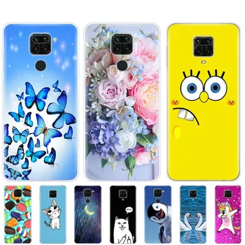 

For Xiaomi Redmi Note 9 Case Soft Tpu Phone Back On Redmi Note 9 Pro Silicon Cover Redmi Note9 Pro Note9Pro Bumper Shell Funda