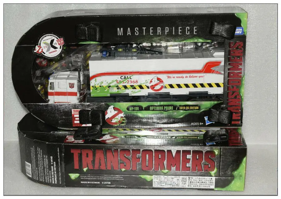 SDCC Ghostbuster TransformationEcto-35 MP-10G Optimis Prime