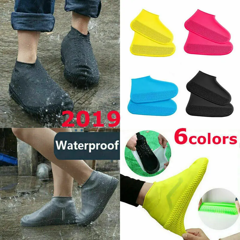 Уличные водонепроницаемые бахилы, носки, многоразовые, противоскользящие, дождевые бахилы, резиновые сапоги для мужчин и женщин, аксессуары для обуви