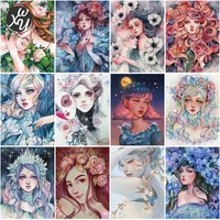 5D Diamond Portrait Cartoon Diamond Art 1