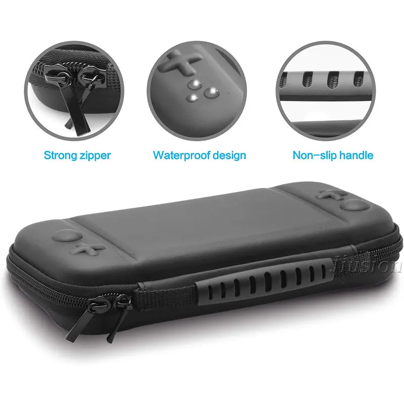 Жесткий чехол в виде ракушки для kingd Switch Lite, водонепроницаемая дорожная сумка EVA для переноски, чехол для nintendo Switch, аксессуары для мини-консоли