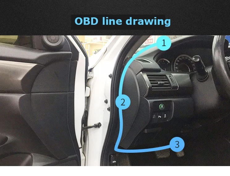 OBD2 Hud Дисплей OBD Ii Цифровой автомобиль 6 в 1 Tacho температура воды скорость ODO часы поездки Defi метр Датчик для Honda Civic