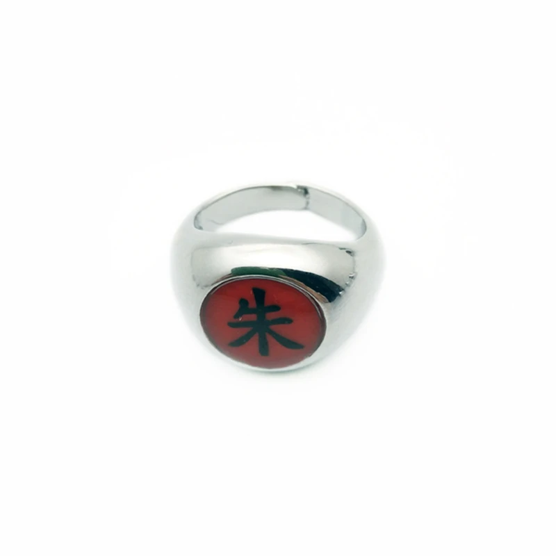 Anime Naruto Akatsuki Rings - Cosplay Props Metal - Sasori, Deidara, Orochimaru, Uchiha Itachi, Pain image 2
