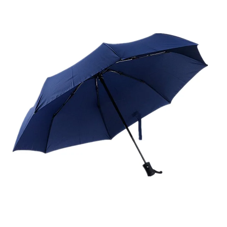 

Top Grade Fully Automatic Tri-fold Umbrella Extra-large Eight Bone Fully Automatic All-Weather Umbrella Advertising Umbrella Bus