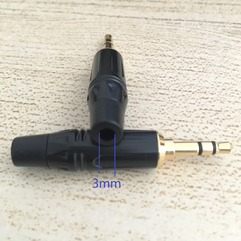 20pcs Gold 3 5mm Stereo 4 Pole Repair Headphone Jack Plug Cable Audio Solders
